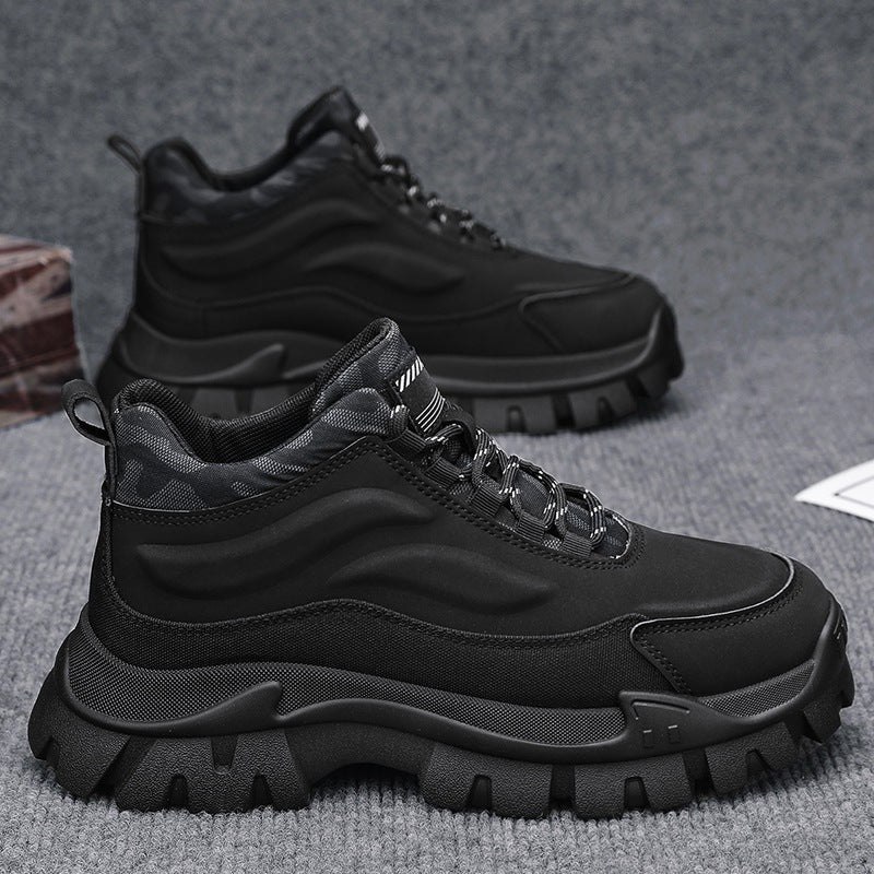Damen Sportliche hohe Sneakers mit rutschfester Sohle und atmungsaktivem Obermaterial R&B