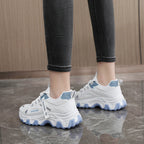 Damen Sportliche Chunky Sneakers mit ergonomischer Dämpfung und rutschfester Sohle R&B