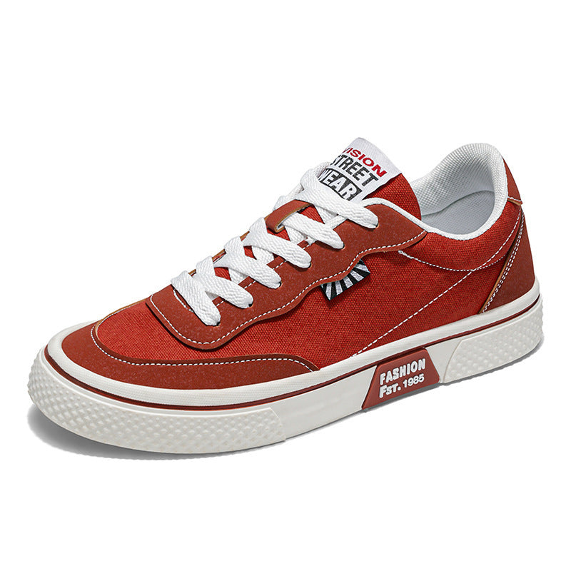 Damen Modische Sneakers mit strapazierfähigem Canvas-Obermaterial und dämpfender Laufsohle