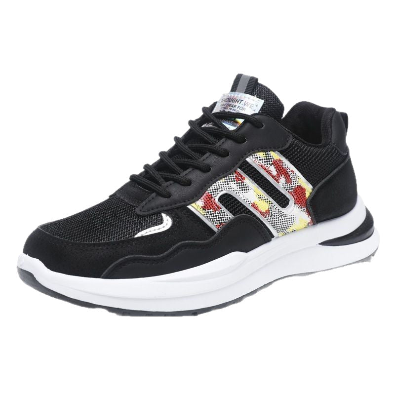 Damen Trendige Sneaker mit atmungsaktivem Obermaterial und stoßdämpfender Sohle