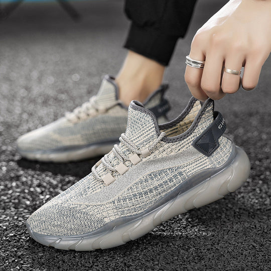 Damen Leichte Sportsneaker mit atmungsaktivem Mesh-Obermaterial und flexibler Sohle R&B
