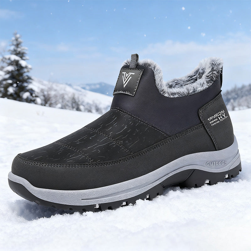 Damen Wärmeisolierte Wanderstiefel mit rutschfester Profilsohle