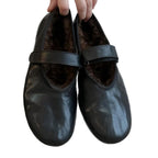 Damen Mokassins mit elegantem Riemen und kuscheligem Innenfutter R&B