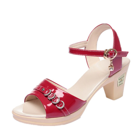 Damen Elegante Sling-Pumps mit modischen Verzierungen und komfortablem Absatz R&B