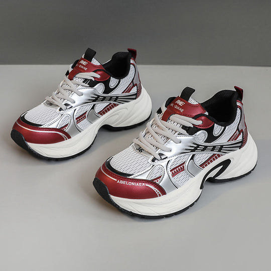 Damen Sportliche Sneakers mit luftdurchlässiger Mesh-Struktur und ergonomischer Dämpfung R&B