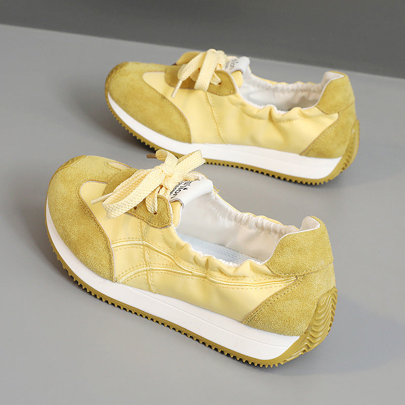 Damen Sportliche Sneaker mit elastischem Einstieg und rutschfester Sohle R&B