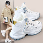 Damen gefütterte Winter-Sneaker mit rutschfester Sohle und atmungsaktivem Obermaterial R&B