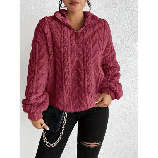 Damen Kuscheliger Kapuzenpullover R&B