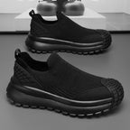 Damen Sportliche Slip-On Sneakers mit rutschfester Sohle und atmungsaktivem Obermaterial R&B