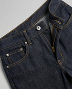 Herren 12oz Heavyweight Lyocell Raw Denim Wide Leg Hose