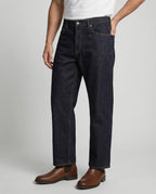 Herren 12oz Heavyweight Lyocell Raw Denim Wide Leg Hose