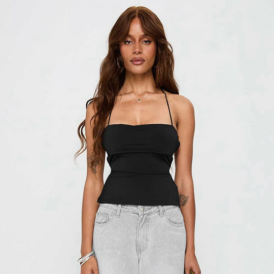 Damen lässiges Trägershirt mit hochwertigem Material und modischem Schnitt R&B