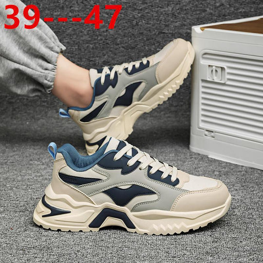 Damen Sportliche Chunky Sneakers mit atmungsaktiver Mesh-Oberfläche und rutschfester Sohle R&B