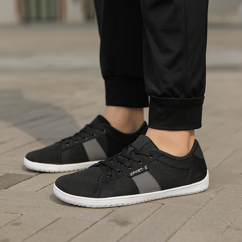 Damen Sportliche Sneakers mit atmungsaktiver Mesh-Oberfläche und rutschfester Gummisohle R&B