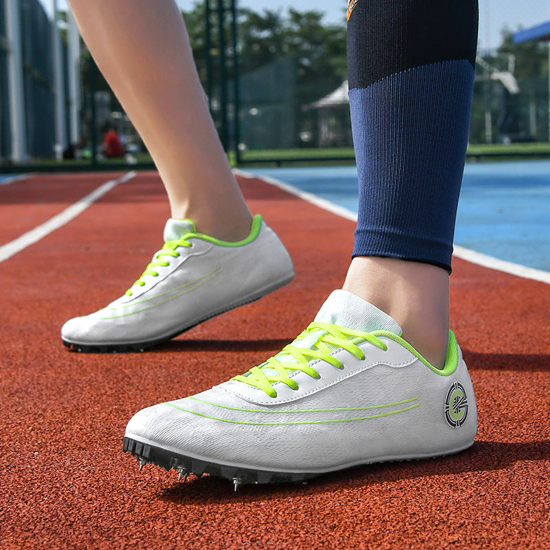 Damen Hochgeschwindigkeits-Leichtathletikschuhe mit optimiertem Spike-Design R&B