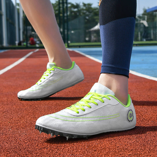 Damen Hochgeschwindigkeits-Leichtathletikschuhe mit optimiertem Spike-Design R&B