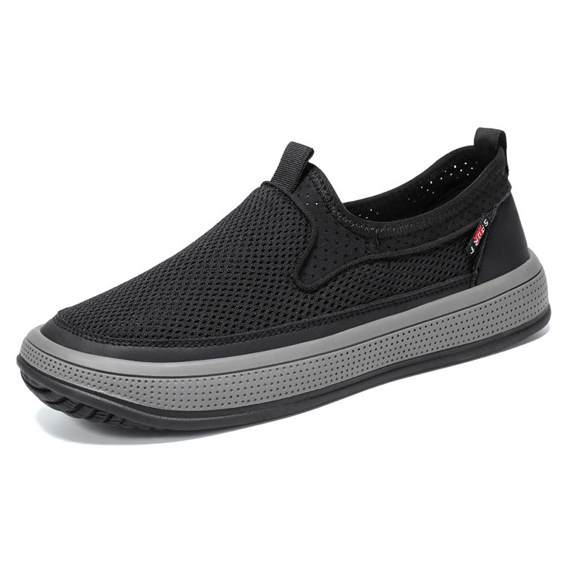 Damen Atmungsaktive Slip-On Sportschuhe mit gepolsterter Sohle R&B