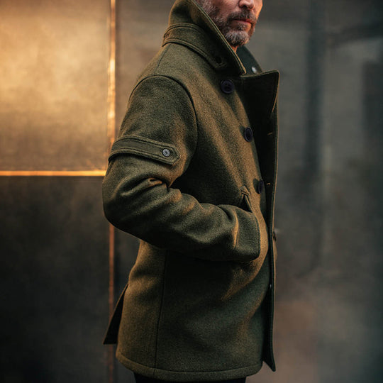 Herren Cordjacke mit praktischen Brusttaschen und modernem Schnitt R&B