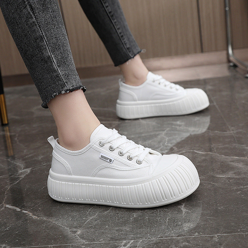 Damen Plateau Sneakers mit trendigem Design und komfortabler Dämpfung R&B