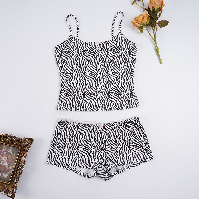 Damen Unterwäsche-Set mit ZR&Bra-Muster R&B