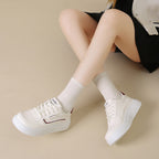 Damen Sportliche Plateau Sneakers R&B