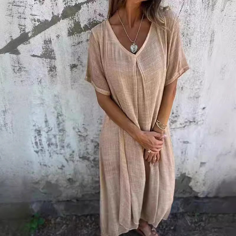 Damen Leichtes Lounge-Kleid R&B