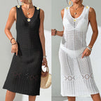 Damen gehäkeltes Freizeitkleid R&B