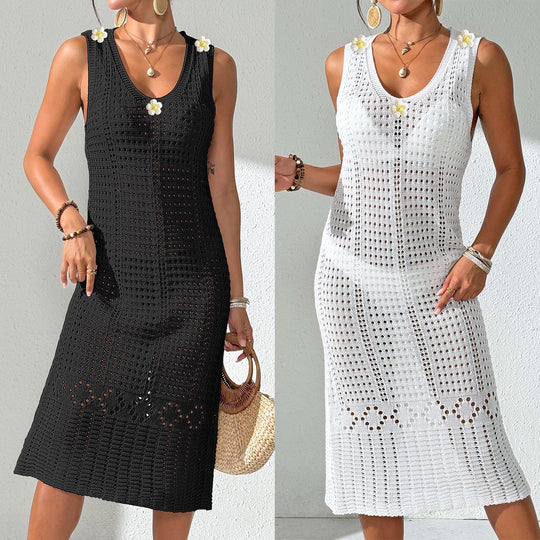 Damen gehäkeltes Freizeitkleid R&B