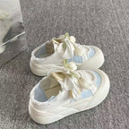 Damen Sneakers mit floralem Dekor und einzigartigem Schnürsystem R&B