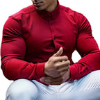 Herren Elegantes Hemd mit körpernahem Schnitt R&B