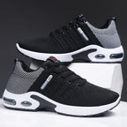 Damen Sportliche Sneakers mit atmungsaktiver Oberflächenstruktur und dämpfender Sohle R&B