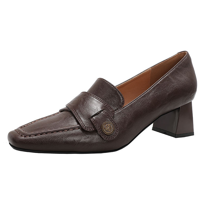 Damen elegante Sling-Pumps mit stilvollem Design und komfortablem Blockabsatz