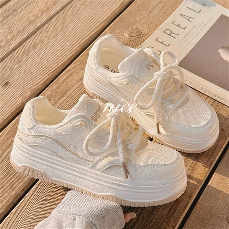 Damen Sportliche Sneakers mit dämpfender Sohle und atmungsaktiver Mesh-Oberfläche R&B