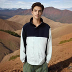 Herren leichte Hybridjacke mit praktischen Taschen und sportlichem Design R&B