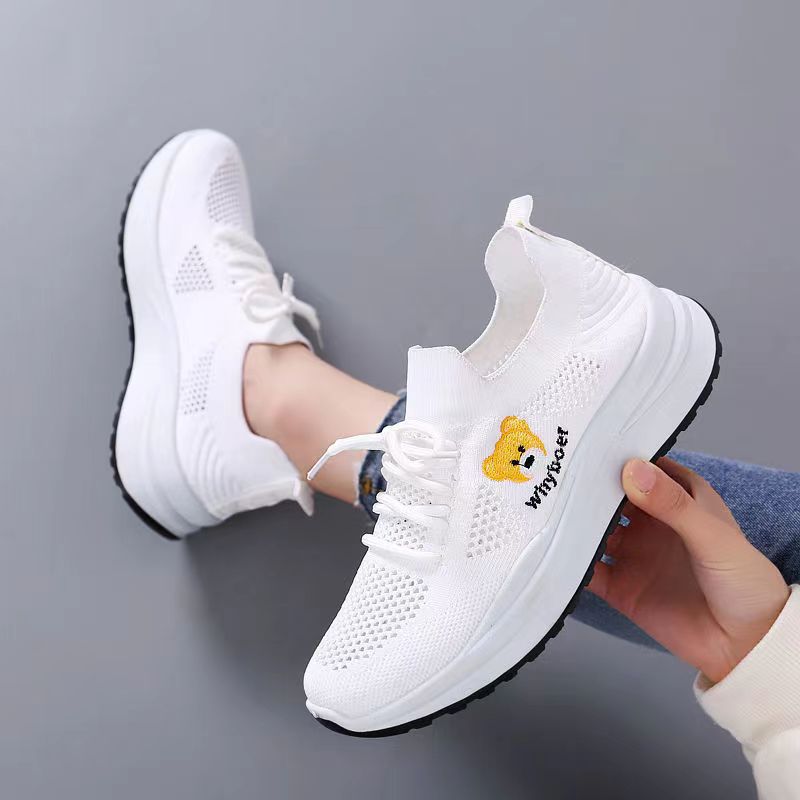 Damen Sportliche Sneaker mit atmungsaktivem Obermaterial und komfortablem Schuhdesign R&B