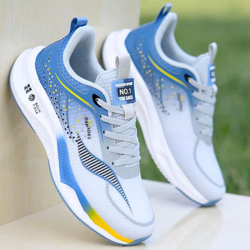Damen Sportliche Laufschuhe mit dämpfendem Komfort und atmungsaktiver Oberflächenstruktur R&B