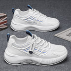 Damen Sportliche Sneaker mit atmungsaktiver Mesh-Oberfläche und dämpfendem Sohlenprofil