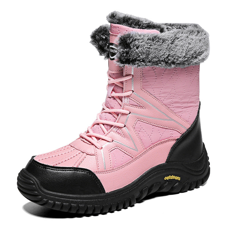 Damen Winter Stiefel mit isolierendem Futter und rutschfester Sohle R&B