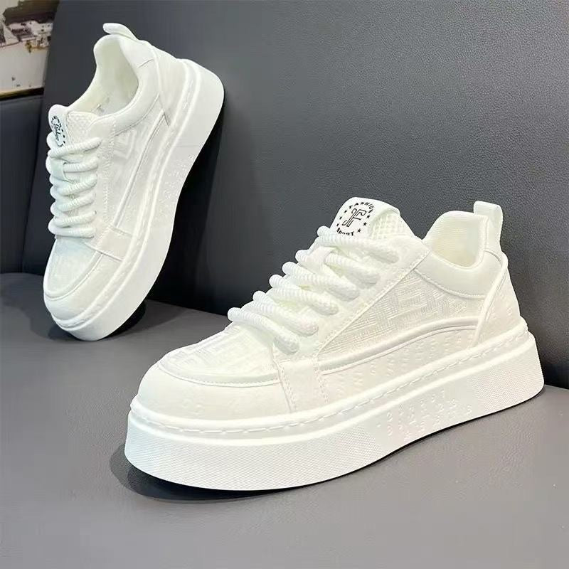 Damen Sportliche Sneaker mit atmungsaktiver Mesh-Oberfläche und rutschfester Sohle R&B