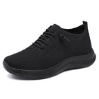 Damen Leichte und atmungsaktive Sneaker mit flexiblem Strickoberteil R&B