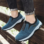 Damen Bequeme Slip-On Freizeitschuhe mit rutschfester Sohle und atmungsaktivem Obermaterial