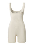Damen figurbetontes Onesie mit breiten Trägern R&B