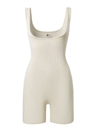 Damen figurbetontes Onesie mit breiten Trägern R&B