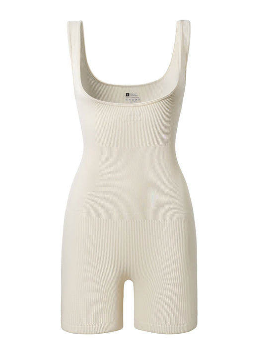 Damen figurbetontes Onesie mit breiten Trägern R&B