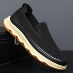 Damen Slip-On Freizeitschuhe mit atmungsaktivem Obermaterial und rutschfester Sohle