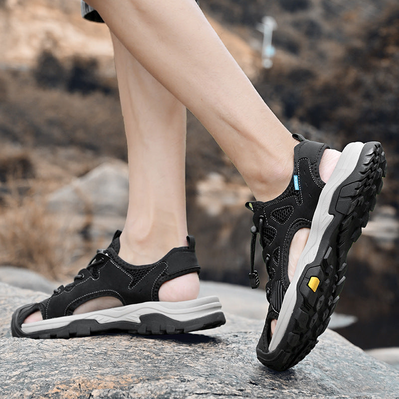 Herren Sportliche Outdoor-Sneaker mit Mesh-Obermaterial und rutschfester Sohle R&B