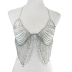 Damen Glamouröses Strandtop