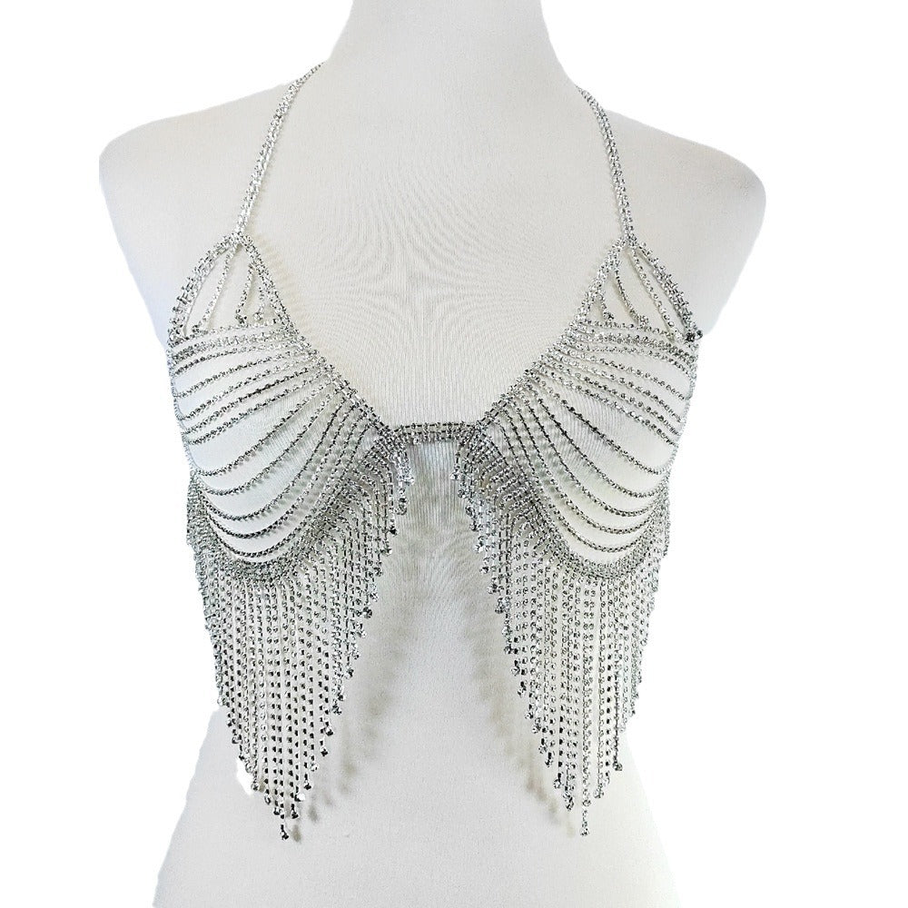 Damen Glamouröses Strandtop