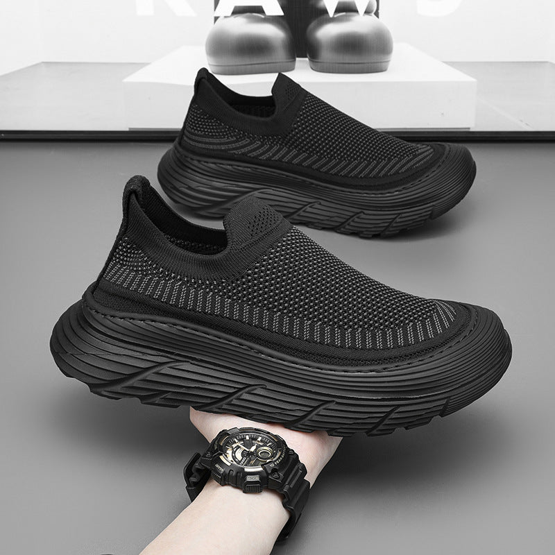 Damen Slip-On Sneakers mit elastischem Obermaterial und flexiblem Dämpfungssystem R&B