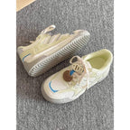 Damen Sportliche Sneaker mit atmungsaktiver Obermaterialstruktur